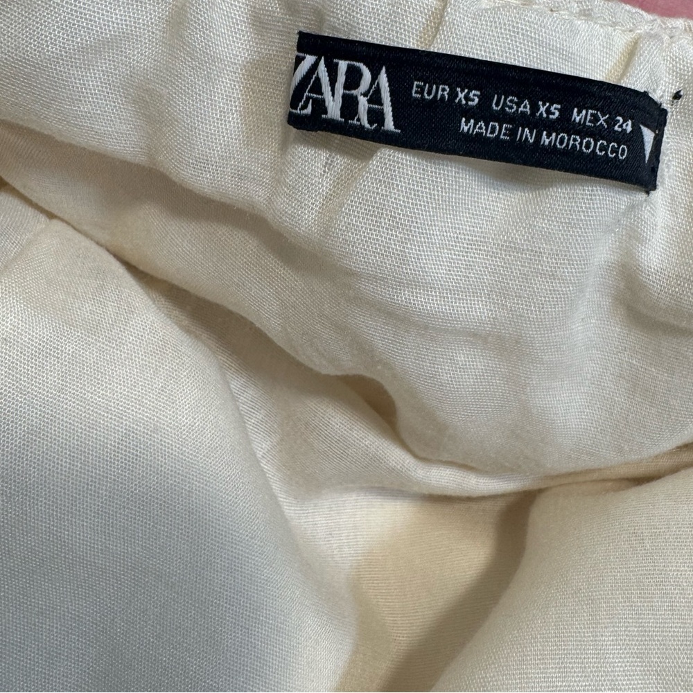 Zara Cargo Pants Jumpsuit EUC Size XS - Picture 8 of 8